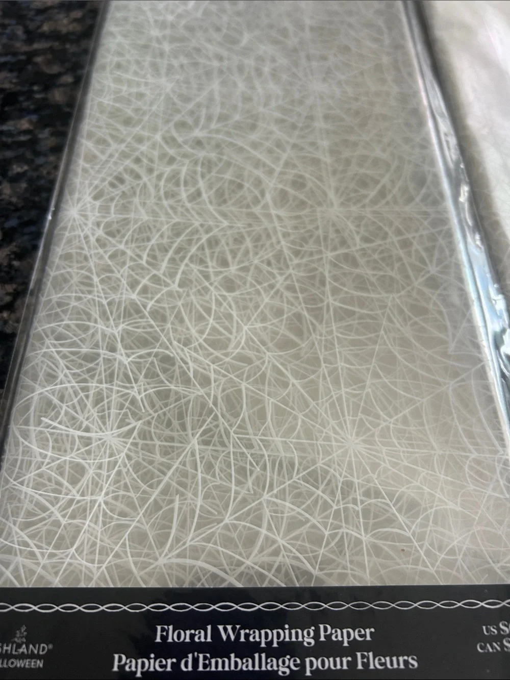ASHLAND FLORAL SPIDER WEB PATTERN WRAPPING PAIER
